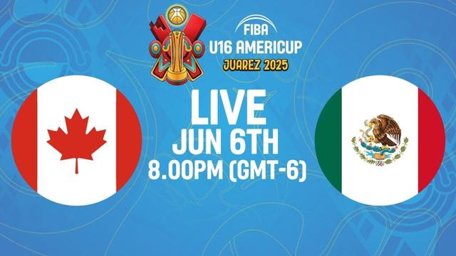 Quarter-Finals | Canada v Mexico | Full Basketball Game | FIBA U16 AmeriCup 2025
