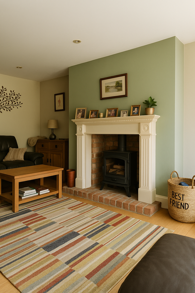 ChatGPT render of our living room.