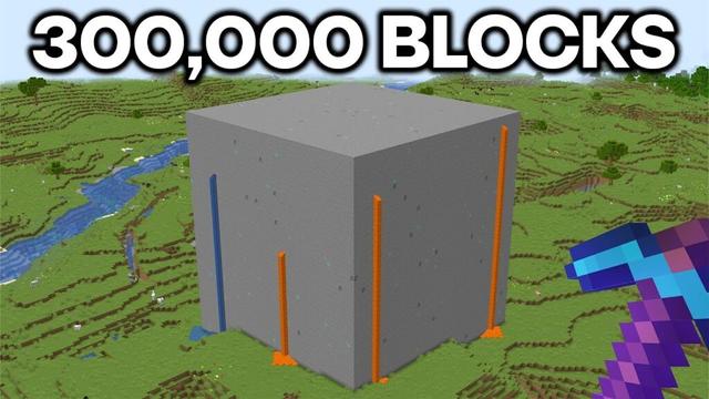 Mining 300,000 Blocks in Minecraft - Q&A Stream