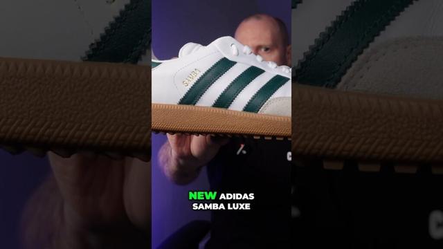 Major retro vibes from the Adidas Samba Golf Shoes #golf