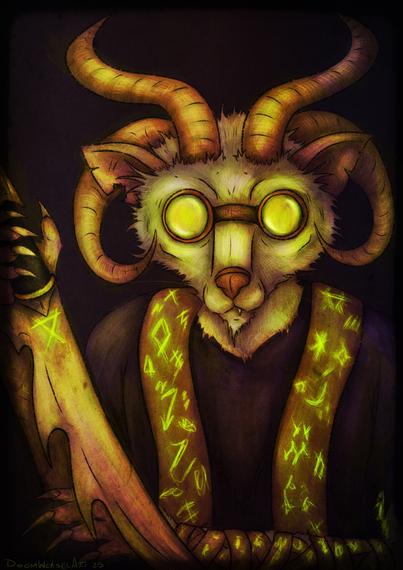 Digital illustration of a Skaven Grey seer wearing a dark purple robe, glowing green goggles, and holding a sword 
Commission for WileyVagabond 
Digital illustration of a Skaven Grey seer wearing a dark purple robe, glowing green goggles, and holding a sword 

Commission for WileyVagabond