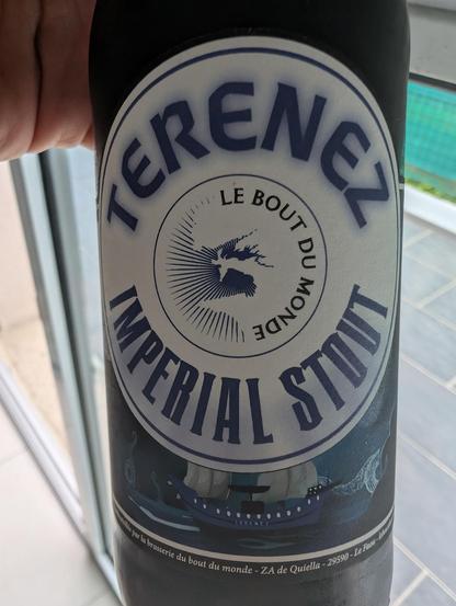 Bière Imperial Stout de la Brasserie Terenez