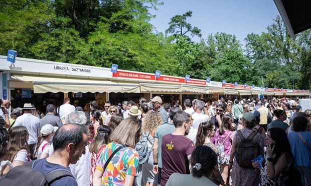 La Feria del Libro de Madrid 20205 el fin de semana de su inauguración. (Getty Images)