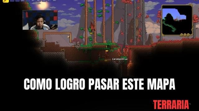 COMO PUEDO PASAR ESTE MAPA #terraria #terrariatips #terrariagameplay