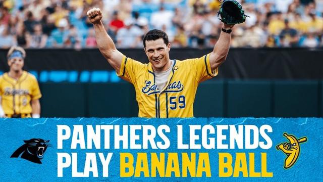 Panthers Legends take on the Savannah Bananas | Carolina Panthers