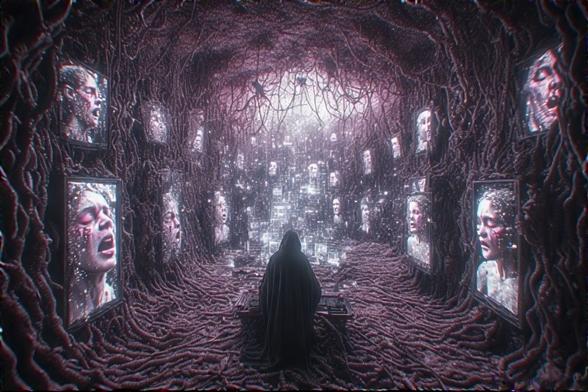 The Echo Chamber from The Hacker's Tarot