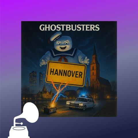 Ghostbusters in Hannover, KI generiert