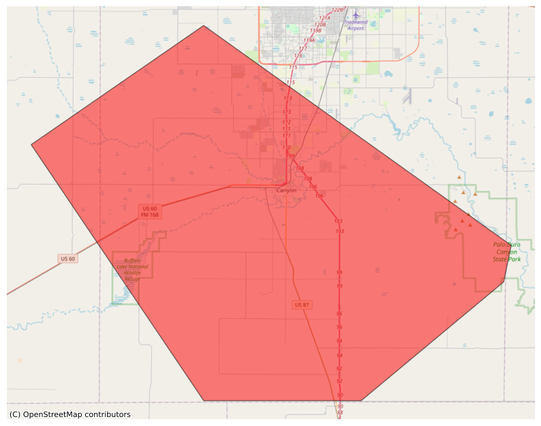 Severe Thunderstorm Warning -  - NWS Amarillo TX