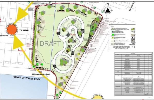 Plans for the new SA1 parks