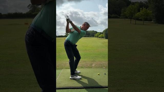 Stop lifting your arms up in your backswing #golfswing #golfdrills #golftechnique #golfswingtips