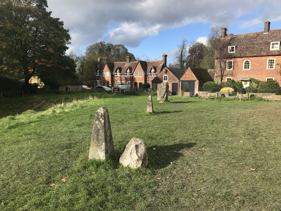 Standing stones leading to Avebury