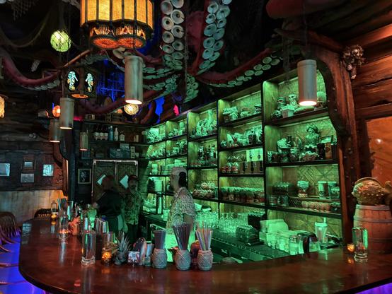 The bar at Inside Passage