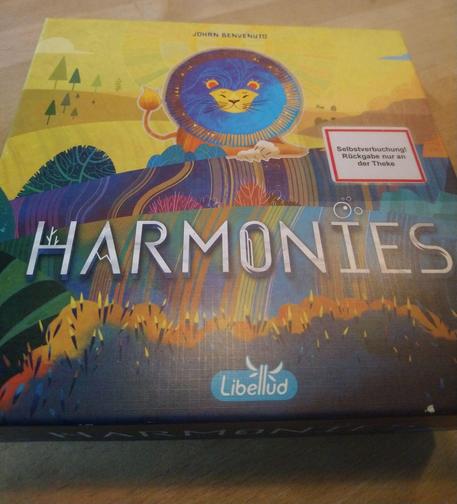 Spielkarton von "Harmonies"