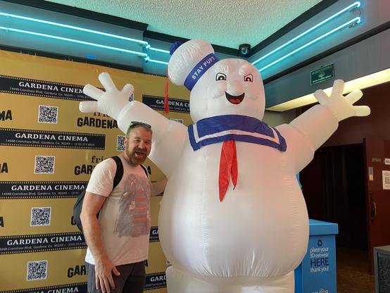 Me with Mr. StayPufft