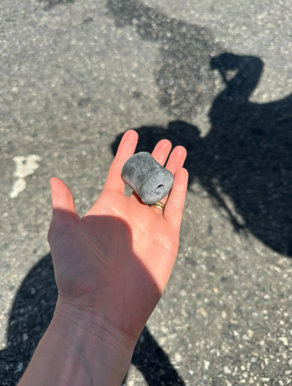 Livia Albeck-Ripka photo of foam projectile in hand
