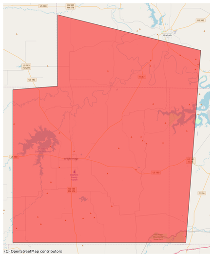 Severe Thunderstorm Warning -  - NWS Fort Worth TX
