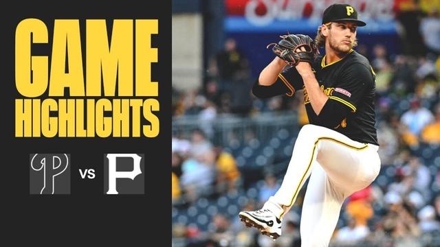 Braxton Ashcraft Earns First Career MLB Win | Phillies vs. Pirates Game Highlights (6/8/25)