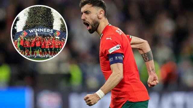 Portuguese media react to Bruno Fernandes display as Man United captain lifts Nations League