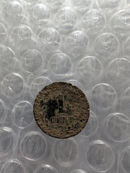1 cent uit 1878