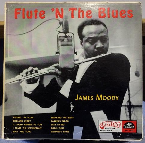 Flute 'n the Blues by James Moody LP cover