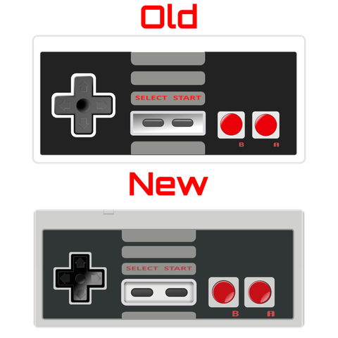 #nes #gamecontroller #SVG design