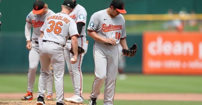 The Orioles suffered a sad-sack series in Sacramento