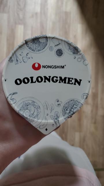 The top of a package of Oolongmen noodles