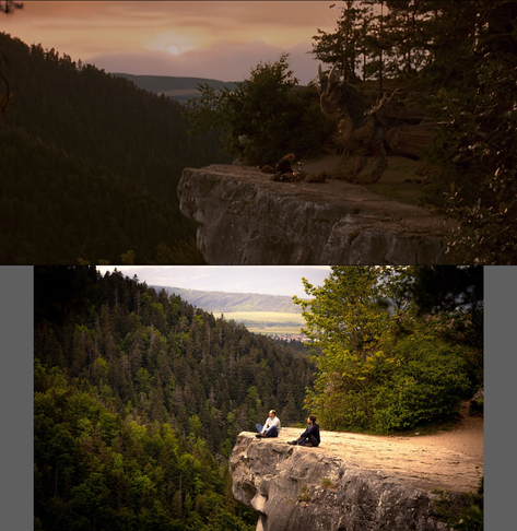 Tomášovský výhľad location from Dragonheart
Freestanding rock formations like this are rare to see, and the view is absolutely breathtaking.
his is where Bowen and Draco set up camp, and it’s also the place where Draco receives his "human pronounceable name" from bowen