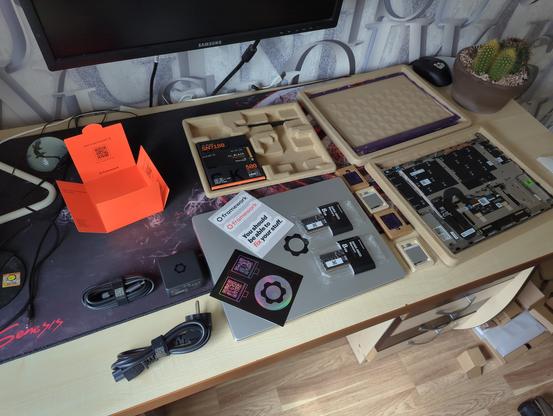 Everything unpackaged