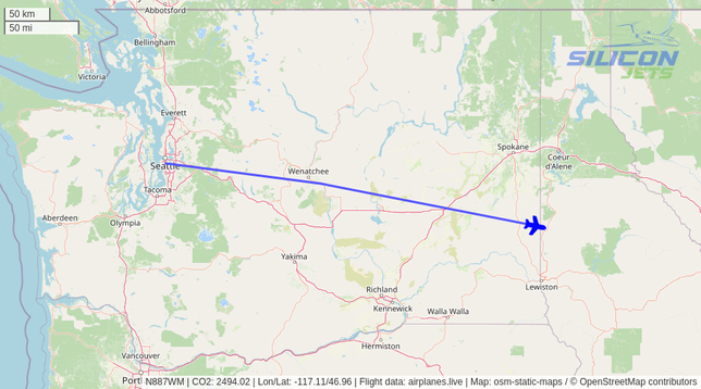 N887WM since Mon Jun 09 2025 15:12:41 GMT+0000 (Coordinated Universal Time)