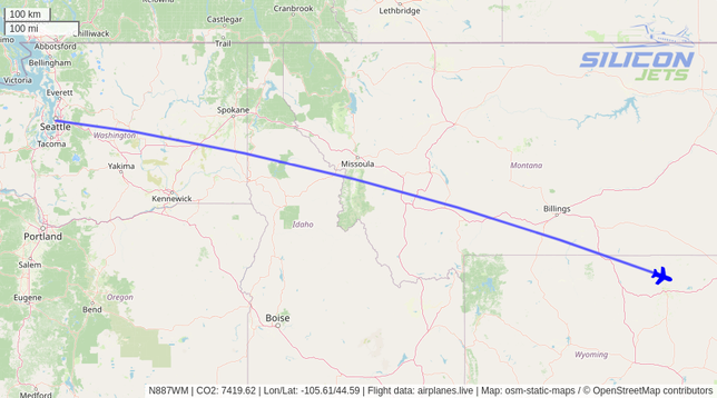 N887WM since Mon Jun 09 2025 15:12:41 GMT+0000 (Coordinated Universal Time)