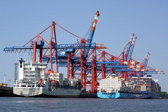 Shipping Port Container Ships