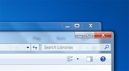 Screenshot of Windows 7 Aero theme