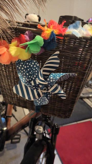 Windrad im Stars and Stripes design