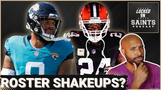 VISIT: New Orleans Saints TARGET Free Agents Gabe Davis, Nick Chubb | Possible Extensions To Watch