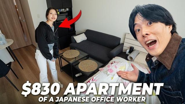 $830 Apartment of a 24 Year Old Office Worker in Tokyo