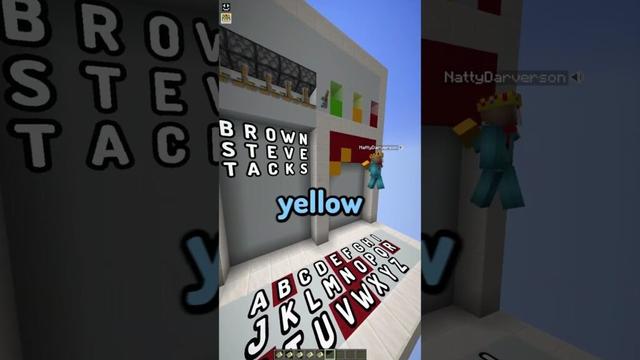 Minecraft Word Wordle 32
