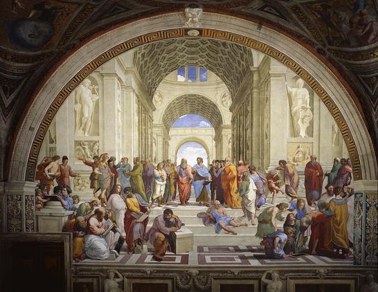 Raffael "The school of Athen"