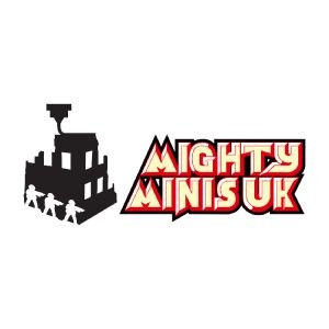 Image shows the logo for Mighty Minis UK