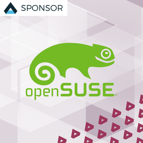 Graphics with openSUSE's logo