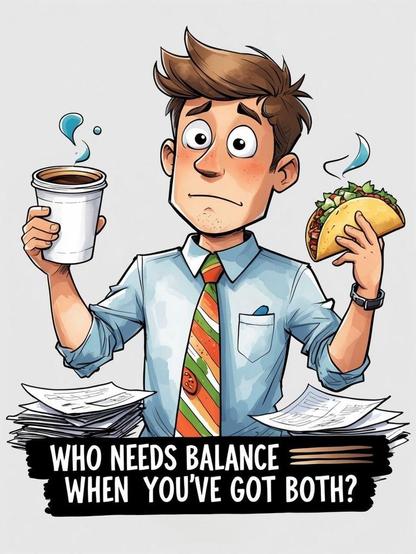 It's Taco Tuesday but no need to worry, we've got Tacos and Coffee. it's called Balance.