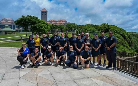 Peace Memorial Park Okinawa cleanup