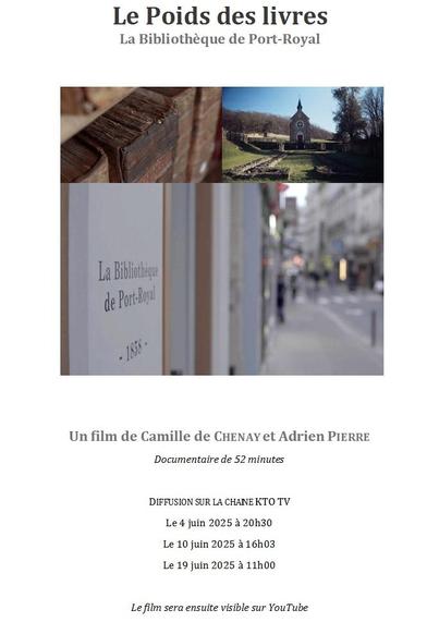 Affiche du film "Le Poids des livres"