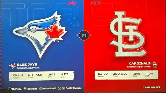 MLB - Toronto Blue Jays vs St. Louis Cardinals