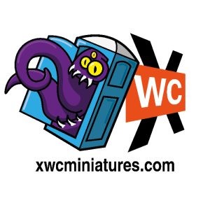 Image shows the logo for XWC Miniatures.
