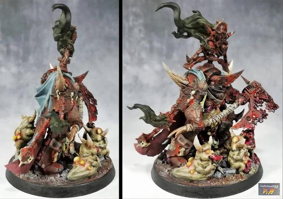 Right side views of the Lord of Contagion.