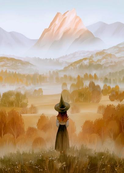 Witchtober-2, by Maxine Vee