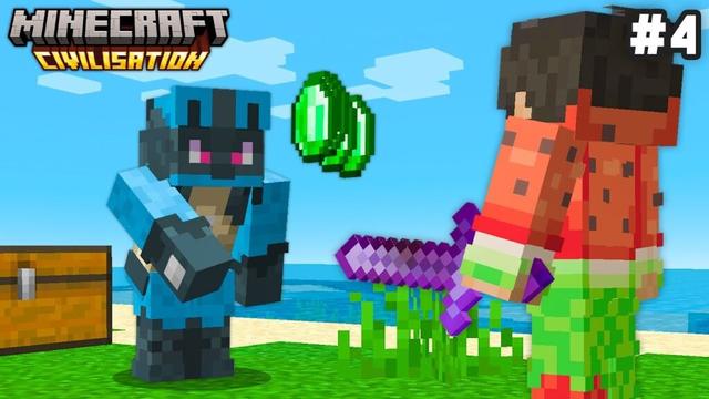 J'ai Racketté ce Youtubeur pour la Paix.. Minecraft Civilisation # 4