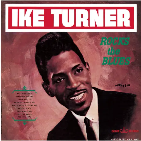 Ike Turner Rocks The Blues LP cover