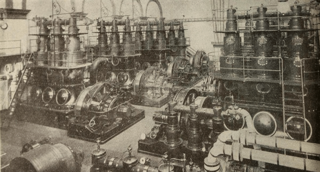 The generating hall of Dewar Place